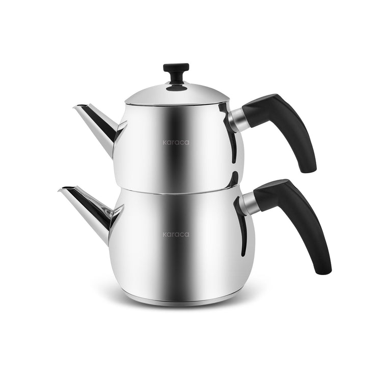 KARACA ALIM MIDI TEA POT, BLACK