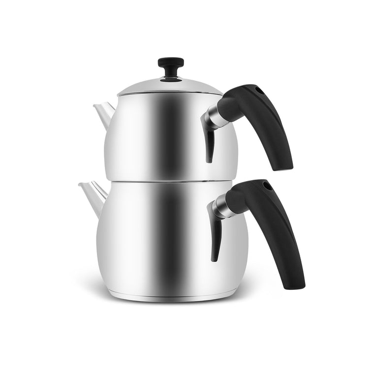 KARACA ALIM MIDI TEA POT, BLACK