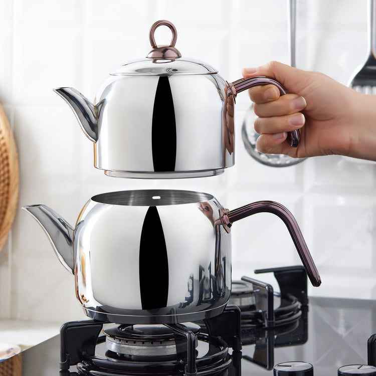 KARACA URBAN MIDI TEAPOT, ROSE GOLD