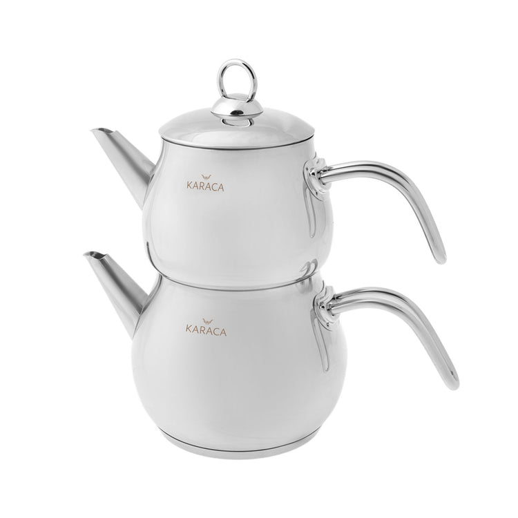 KARACA LAYLA MIDI TEA POT SET, METAL