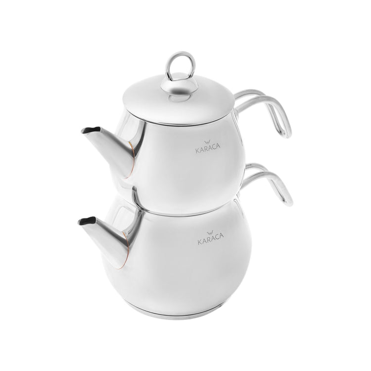 KARACA LAYLA MIDI TEA POT SET, METAL