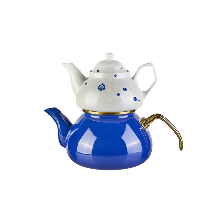 KARACA SEMAVI TEA POT SET, BLUE