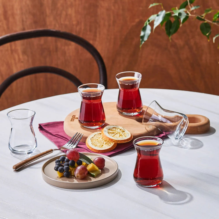 KARACA IREM 6-Piece TEA GLASS SET