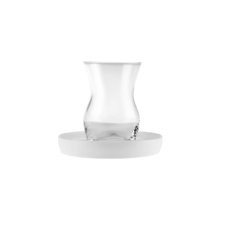 KARACA X SARIYER DESIGN 6-PERSON TEA SET, WHITE