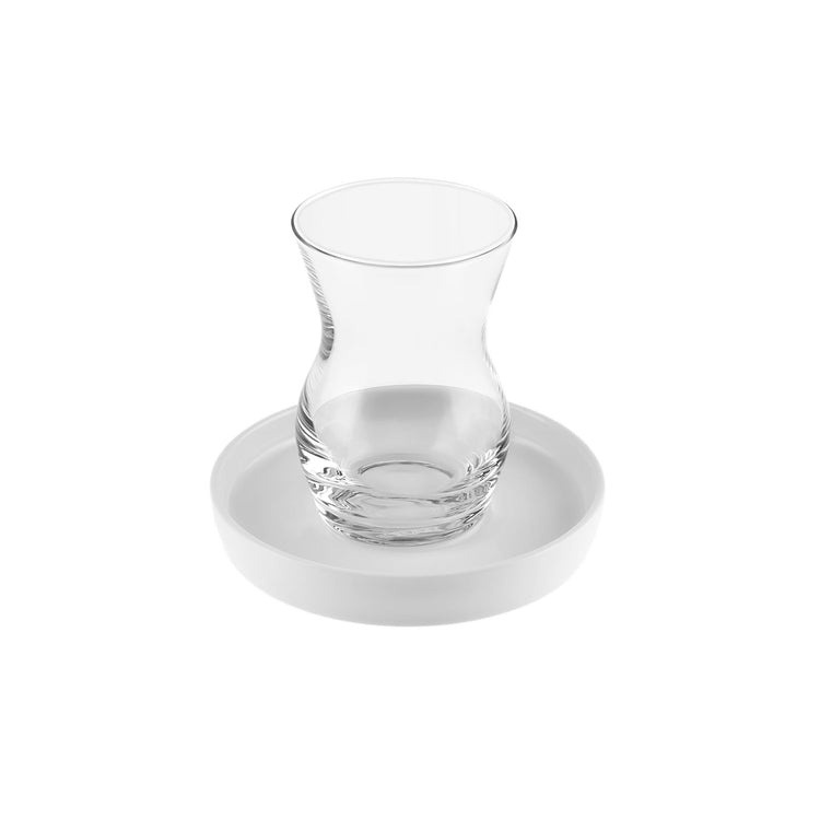 KARACA X SARIYER DESIGN 6-PERSON TEA SET, WHITE