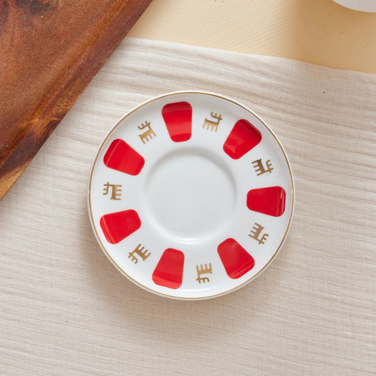 KARACA BERGAMOT 12 CM PORCELAIN TEA PLATE