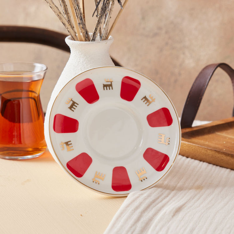 KARACA BERGAMOT 12 CM PORCELAIN TEA PLATE