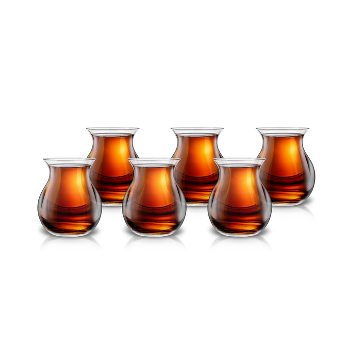 KARACA REFIKADAN GONLUBOL 6 PIECE TEA GLASS SET, 290 ML