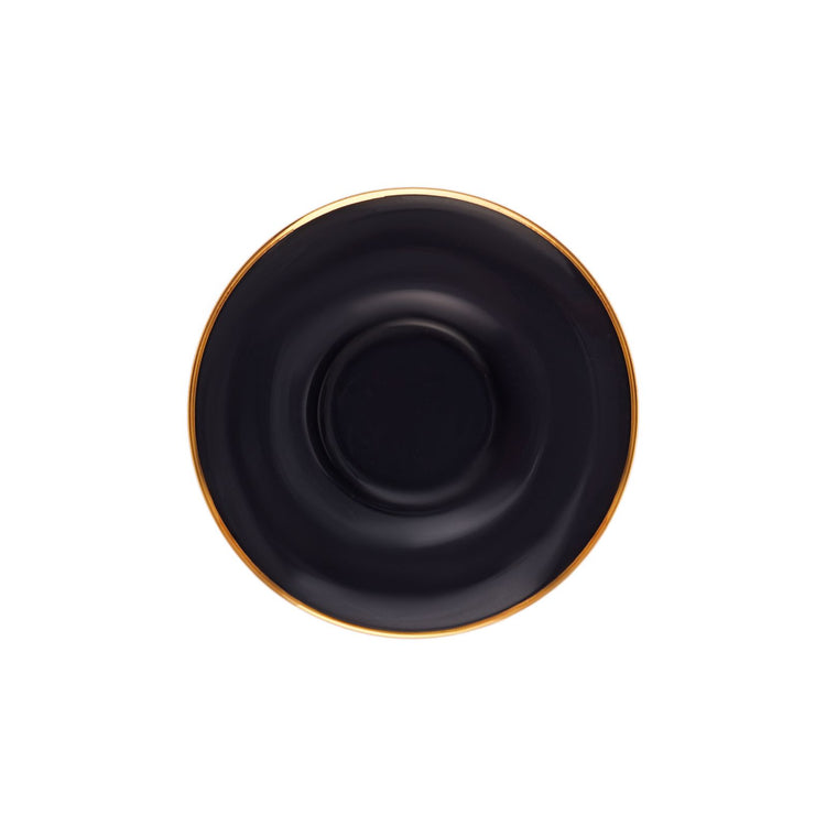 KARACA RETRO ANTHRACITE 6-PERSON TEA SET