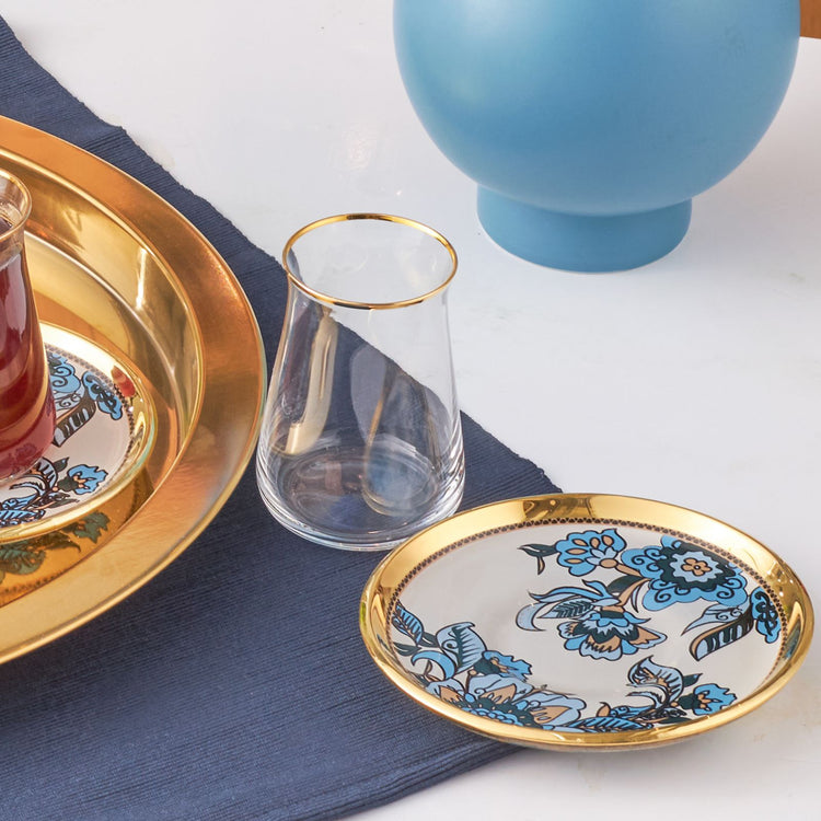 KARACA HANA 12-PIECE TEA SET, COLORLESS