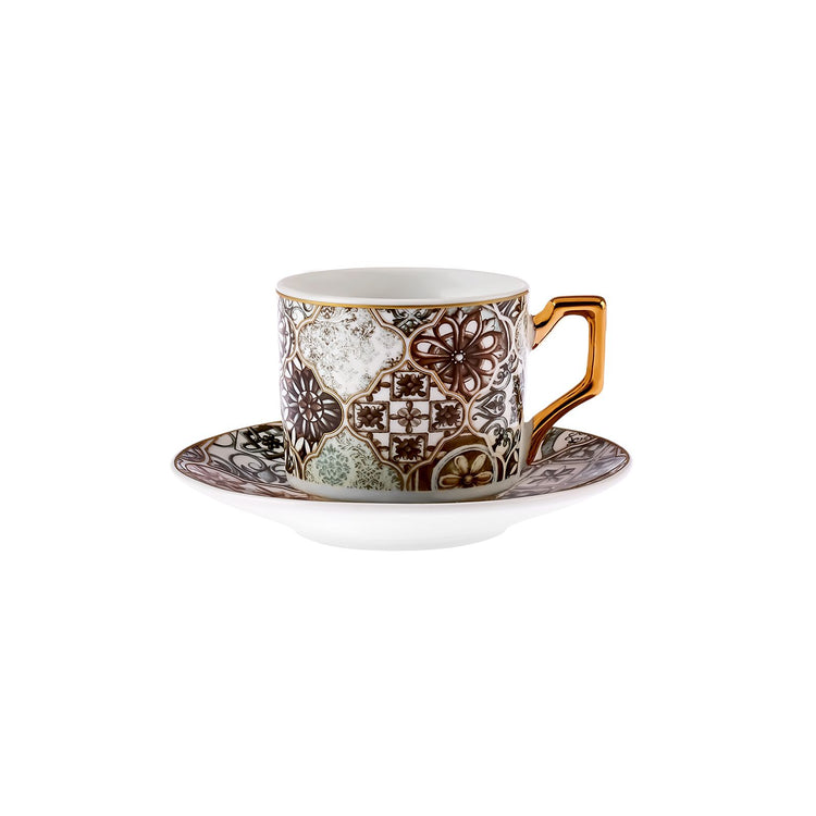 Karaca Milas 2-Person 230 Ml Tea Cup Set, Green