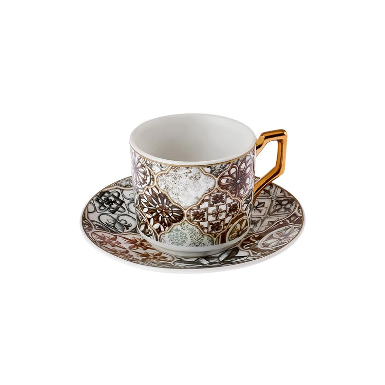Karaca Milas 2-Person 230 Ml Tea Cup Set, Green