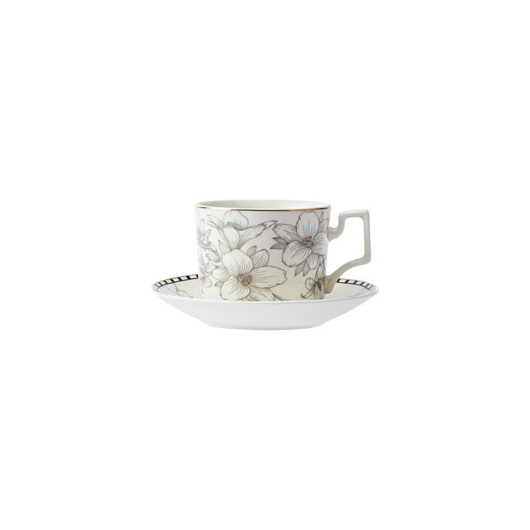 Karaca Cuha 2-Person Tea Cup Set, Multicolor