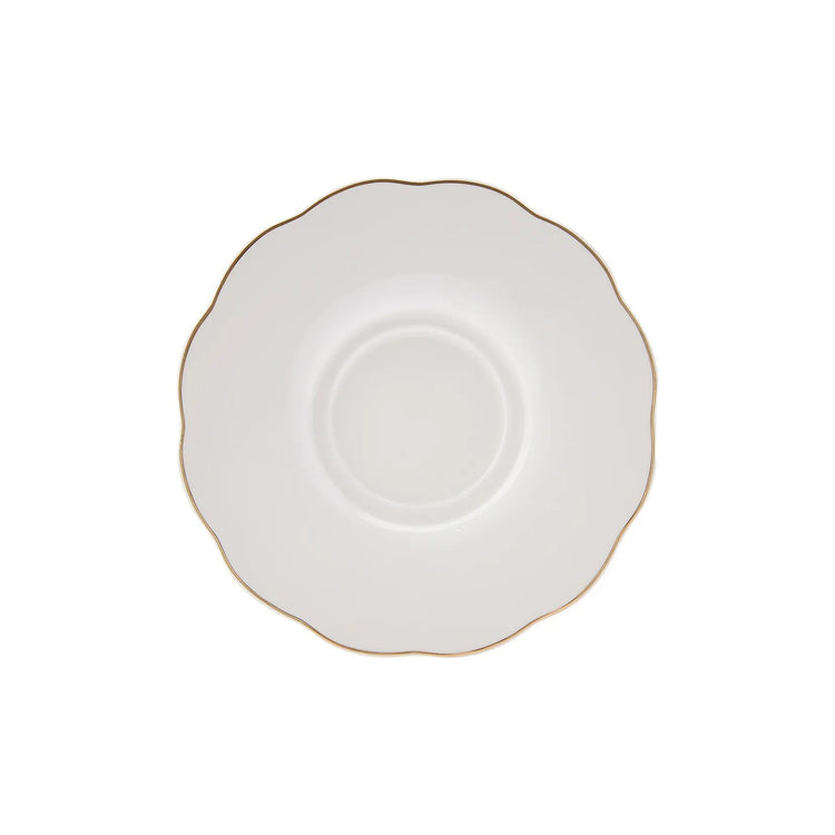 Karaca Parka 2-Person Tea Cup Set, White