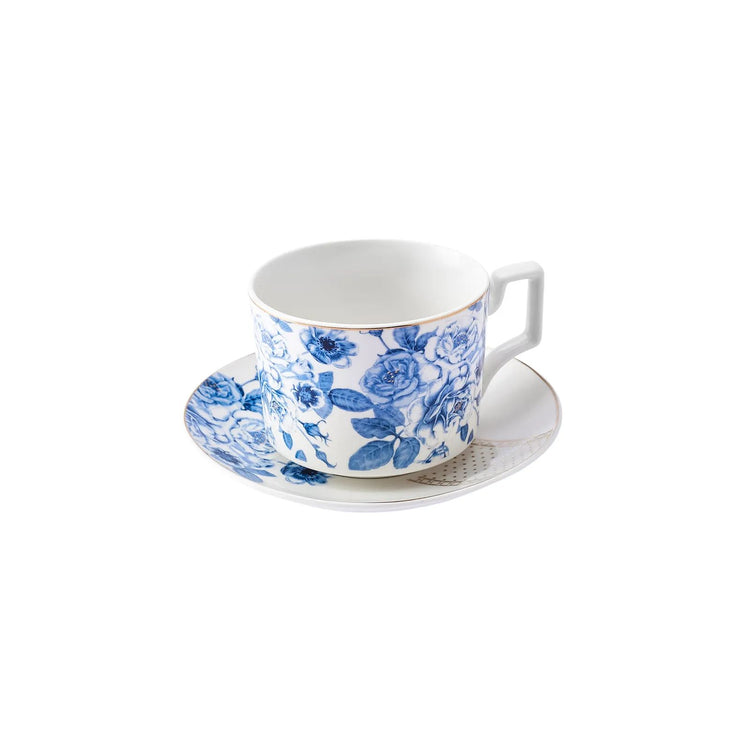 KARACA MANOLYA 2 PERSON TEA CUP SET, MULTICOLOR