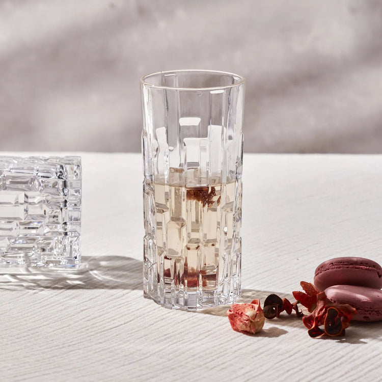 KARACA RCR ETNA DRINKING GLASS, TRANSPARENT