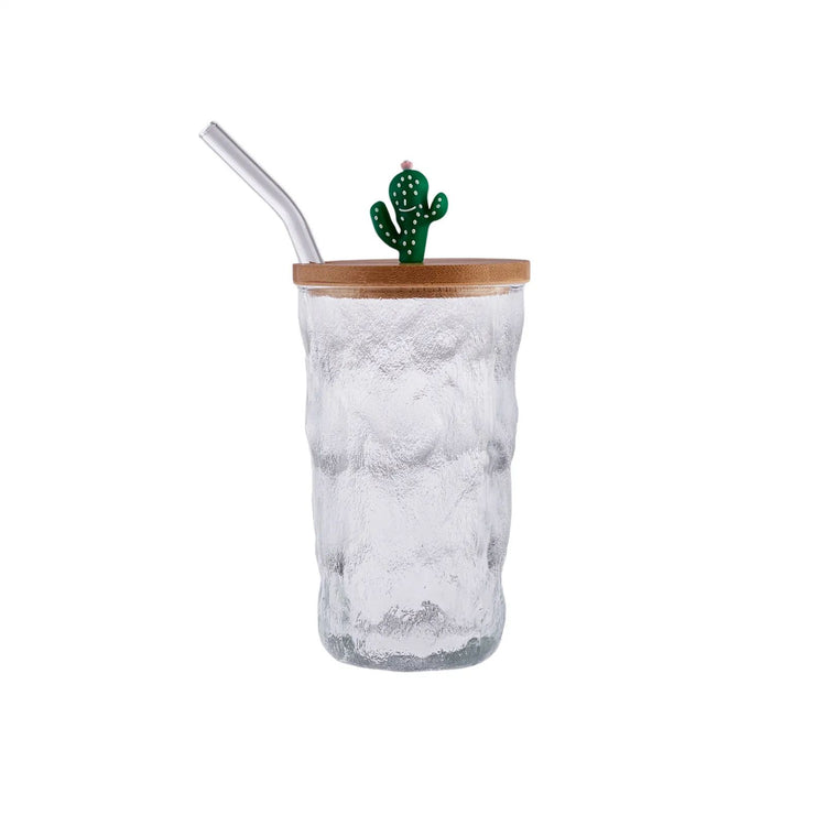 KARACA GLACIER 2-PIECE TUMBLER WITH STRAW GLASS