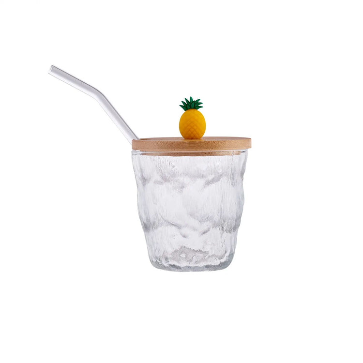 KARACA GLACIER 2-PIECE TUMBLER WITH STRAW GLASS