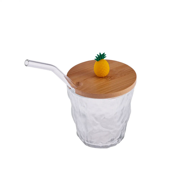 KARACA GLACIER 2-PIECE TUMBLER WITH STRAW GLASS