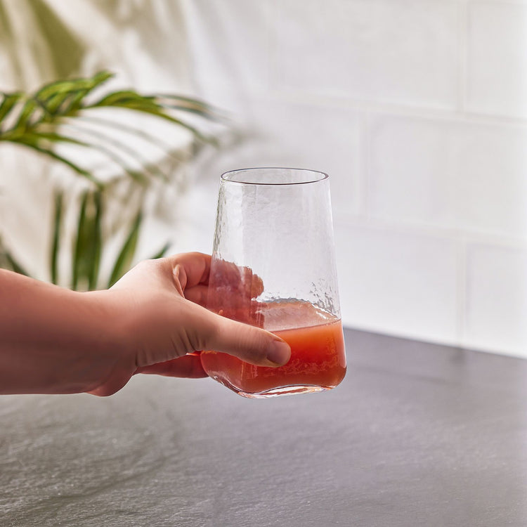 KARACA CLAIRE DRINKING GLASS , TRANSPARENT