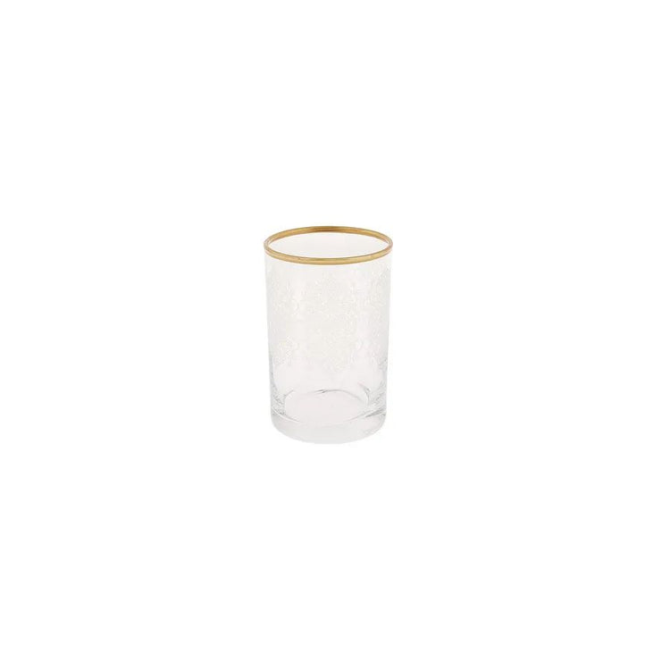 KARACA NİHAL 6-PIECE COFFEE SIDE GLASS, GOLD