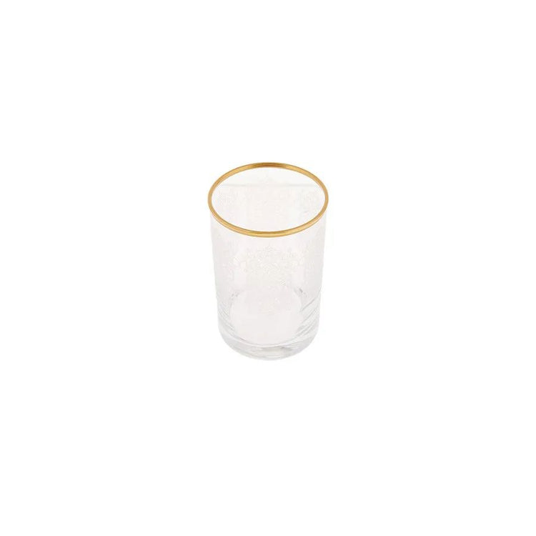 KARACA NİHAL 6-PIECE COFFEE SIDE GLASS, GOLD