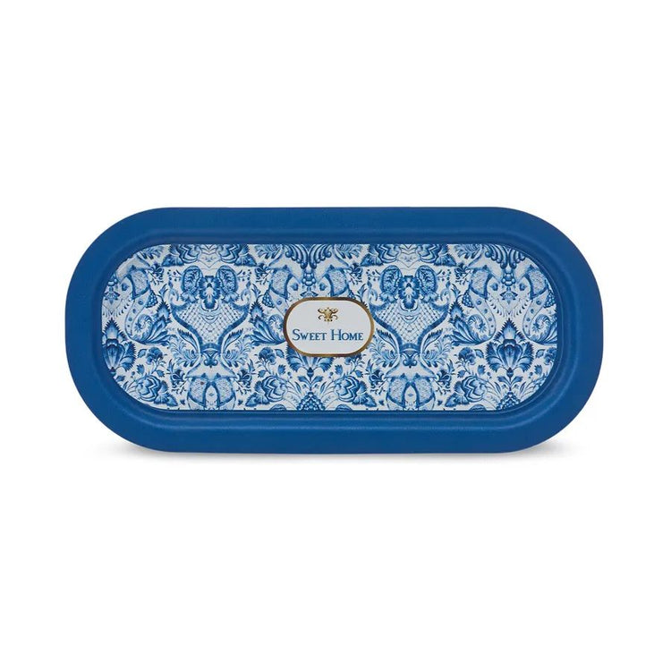 KARACA WHITNEY 35*16 CM BATON TRAY, BLUE