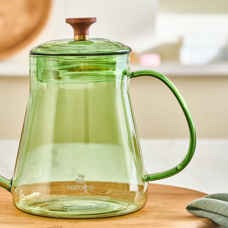 KARACA MARTINA COFFEE KETTLE 600 ML, GREEN