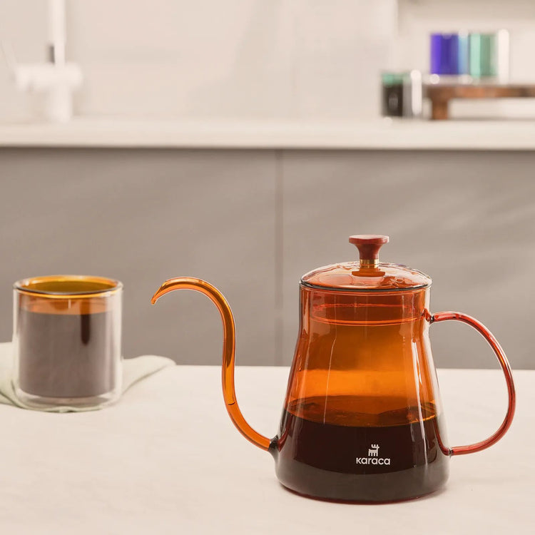 KARACA MARTINA COFFEE KETTLE 60 ML, ORANGE