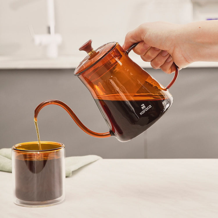 KARACA MARTINA COFFEE KETTLE 60 ML, ORANGE