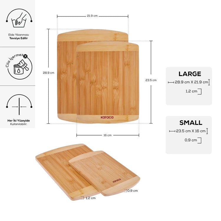KARACA ALYA 2-PIECE CUTTING BOARD