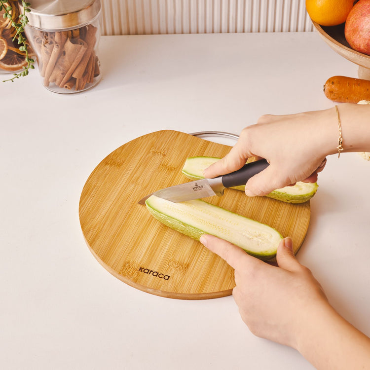 KARACA OWEN ROUND LARGE CUTTING BOARD