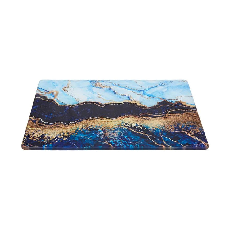 KARACA BERGEN GLASS CUTTING BOARD, MULTICOLOR