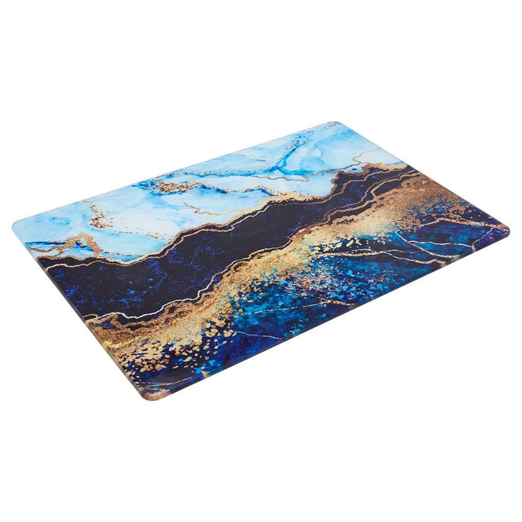 KARACA BERGEN GLASS CUTTING BOARD, MULTICOLOR