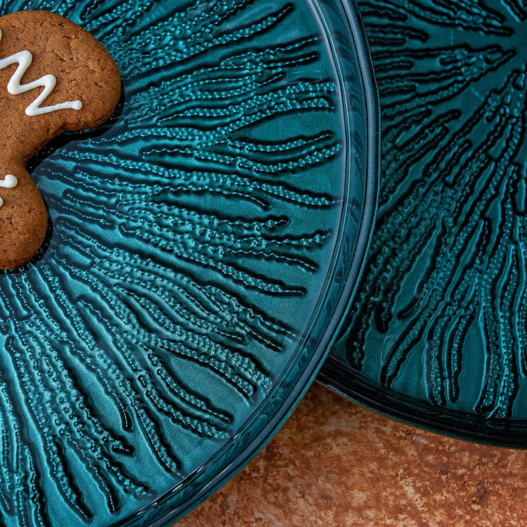 KARACA TEO 7-PIECE CAKE/DESSERT SET, GREEN