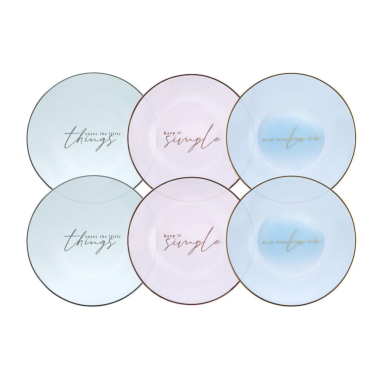 KARACA SIMPLE 19 CM 6-PIECE SET, MULTICOLOR