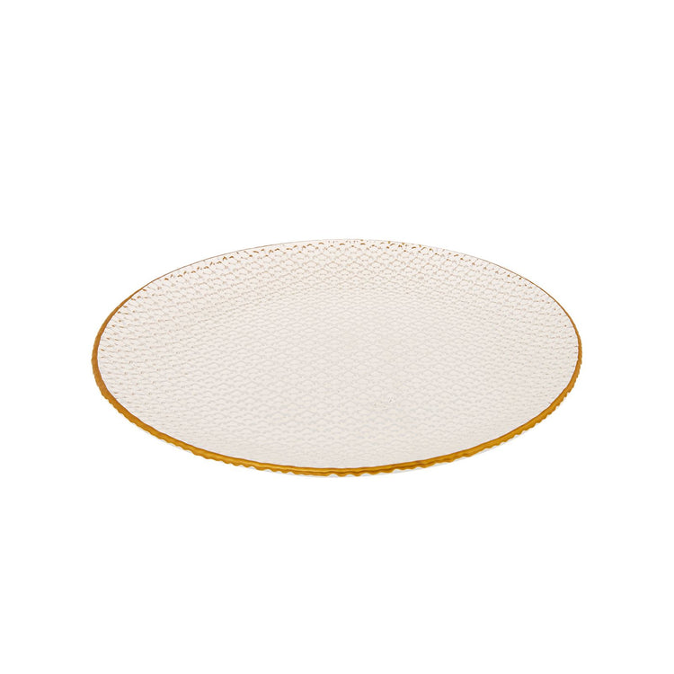 KARACA TUANA 7-PIECE CAKE/DESSERT SET, GOLD
