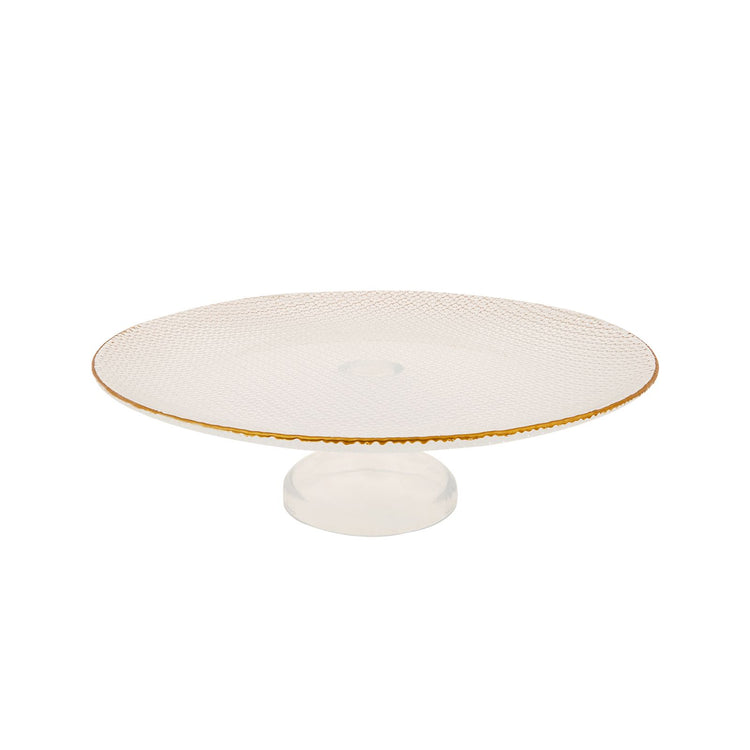 KARACA TUANA 7-PIECE CAKE/DESSERT SET, GOLD