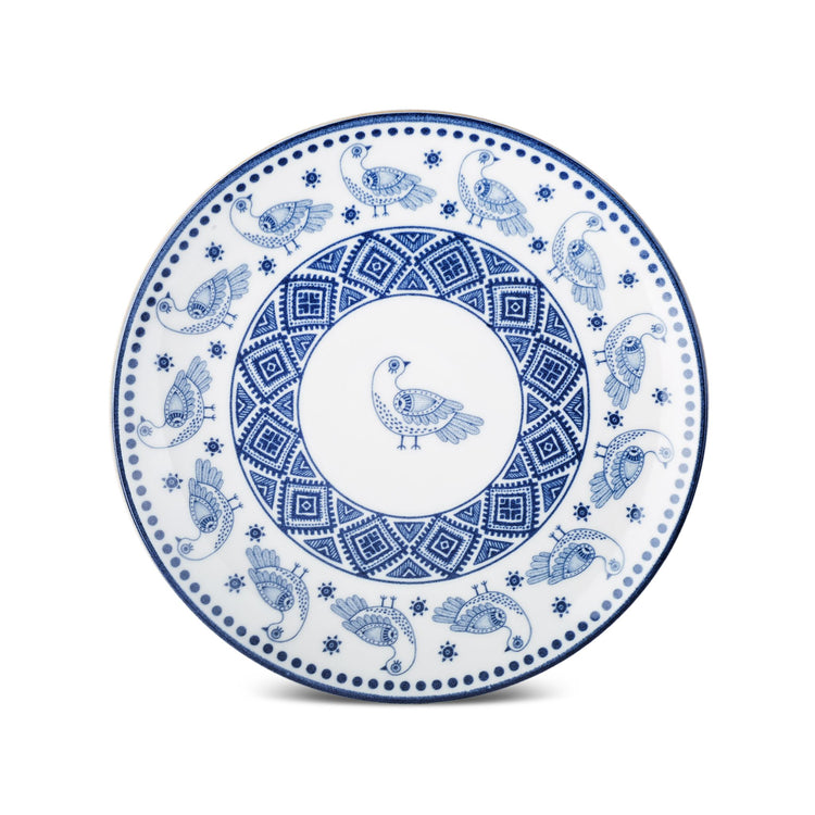 KARACA BECA 6-PIECE CAKE/DESSERT SET, BLUE