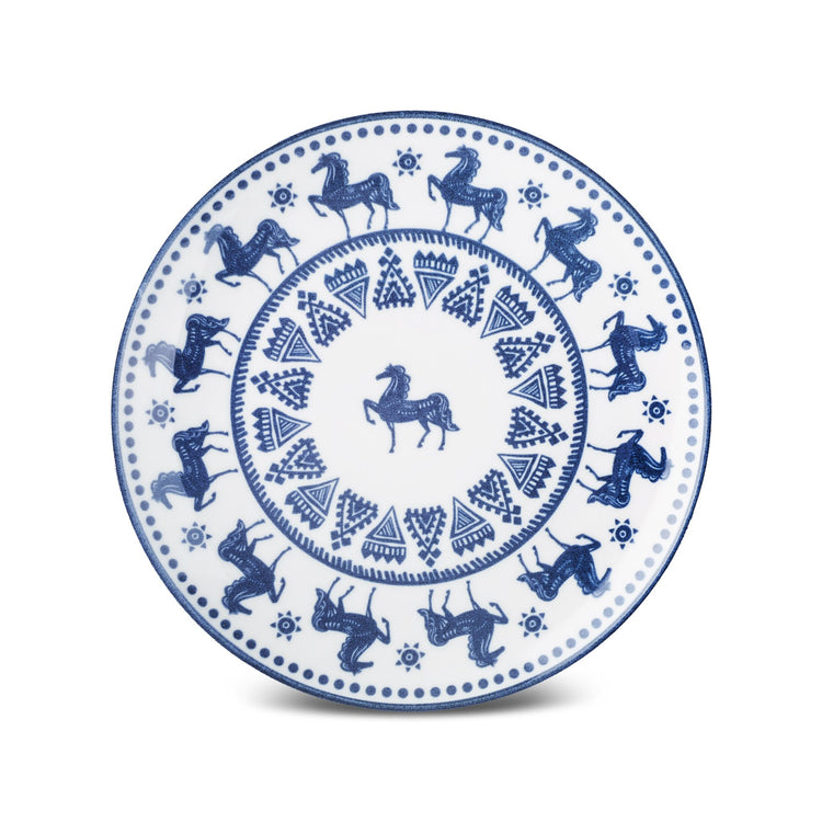 KARACA BECA 6-PIECE CAKE/DESSERT SET, BLUE