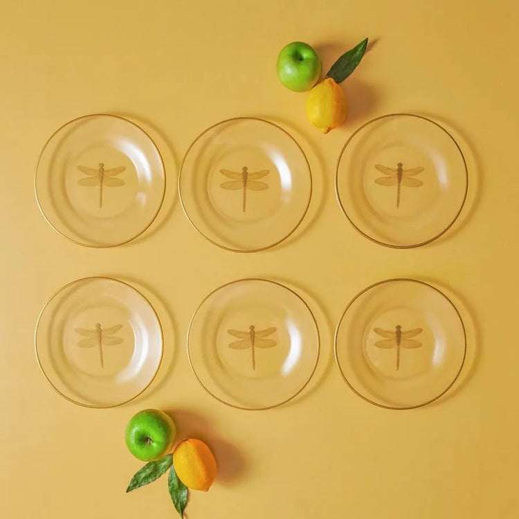 KARACA YUSUFCUK 6-PIECE 19 CM CAKE SET, YELLOW