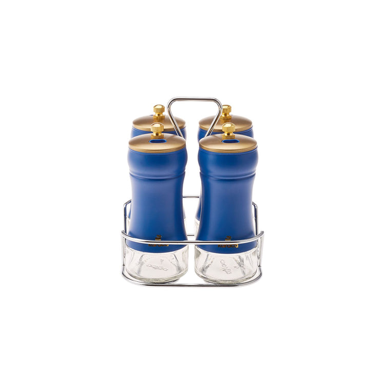 KARACA BLUE BERRY 5-PIECE SPICE SET, BLUE