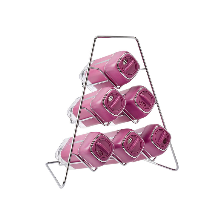 KARACA HORIZON 7-PIECE TRIANGULAR SPICE SET, PURPLE