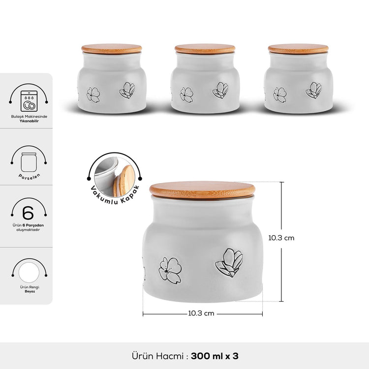 KARACA LILLY 3-PIECE SPICE SET