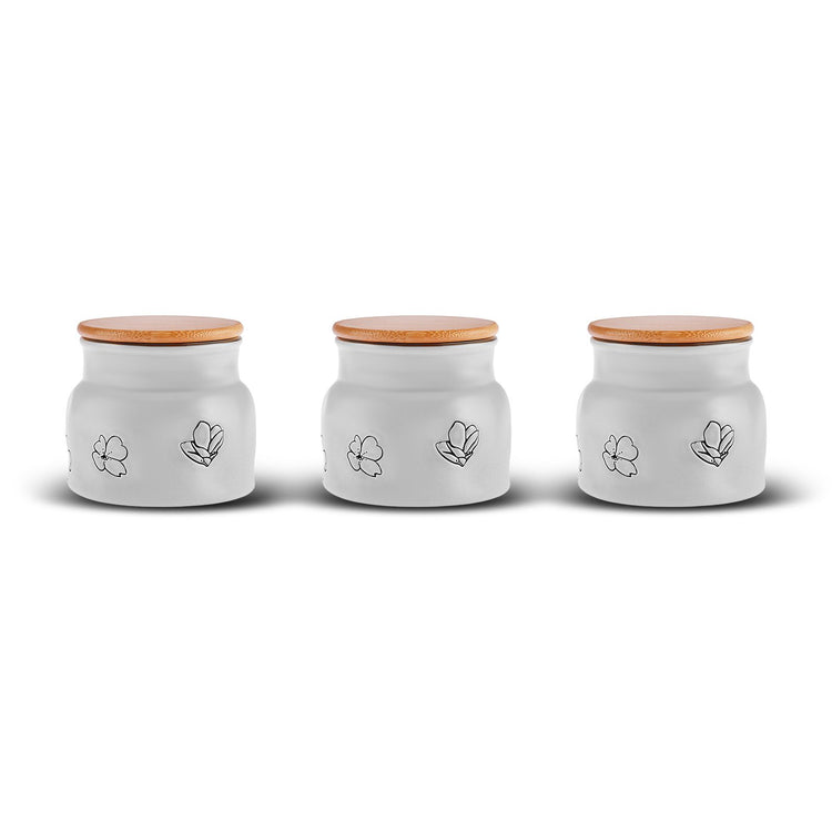 KARACA LILLY 3-PIECE SPICE SET, GRAY