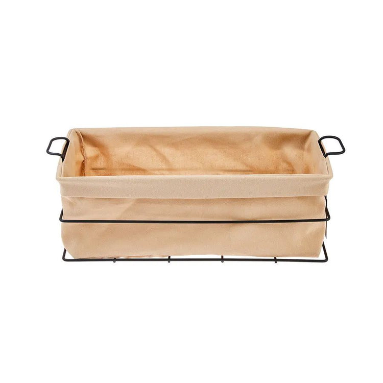 KARACA FONTE CREAM BREAD BASKET LARGE,