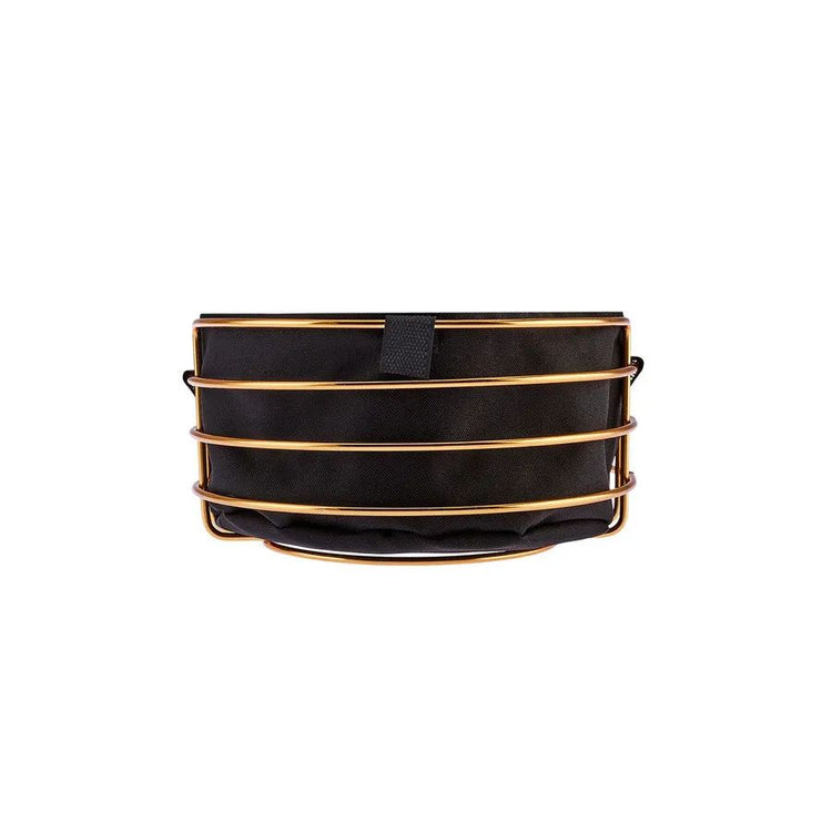 KARACA LUCY GOLD BREAD BASKET, GOLD