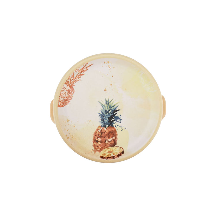 KARACA PINEAPPLE BREAKFAST BOWL with LID, MULTICOLOR