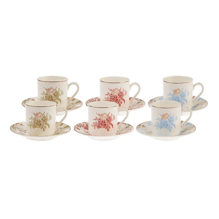 KARACA GRAND ASSORTED 6-PERSON COFFEE CUP