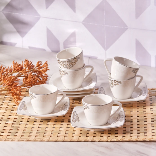 KARACA NAZENDE 6-PERSON COFFEE CUP SET